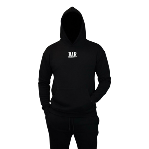 The Shadow Set | Premium Heavyweight Black Jogging Suit